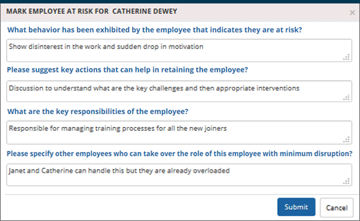 Mark Employees At Risk Mark Employees At Risk