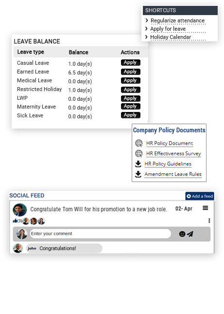 Self Service Portal for Employees and HR Self Service Portal for Employees and HR