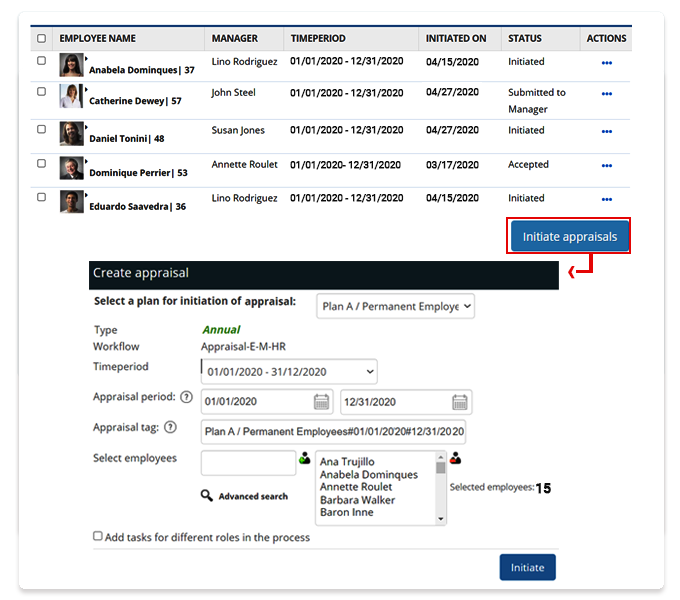 Easy to Use Performance Appraisal System