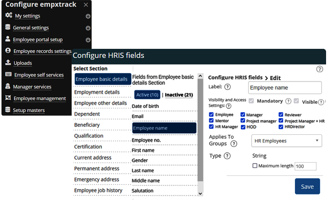 Customizable and Configurable Employee Self Service Portal Customizable and Configurable Employee Self Service Portal